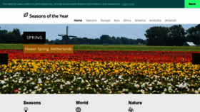 What Seasonsyear.com website looked like in 2020 (3 years ago)