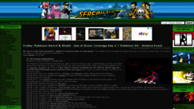 What Serebii.net website looked like in 2020 (5 years ago)