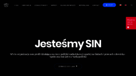 What Sin.org.pl website looked like in 2020 (3 years ago)