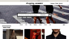 What Shoppingscanner.co.uk website looked like in 2020 (3 years ago)