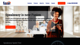 What Speakeasy.net website looked like in 2020 (5 years ago)