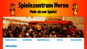 What Spielezentrum.de website looked like in 2020 (3 years ago)