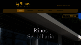 What Serralhariarinos.com website looked like in 2020 (3 years ago)