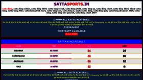 What Sattasports.in website looked like in 2020 (3 years ago)