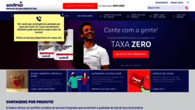 What Sodexobeneficios.com.br website looked like in 2020 (3 years ago)