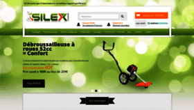 What Silexfrance.fr website looked like in 2020 (3 years ago)