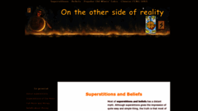 What Superstitionsof.com website looked like in 2020 (3 years ago)