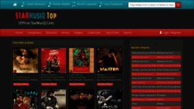 What Starmusiq.top website looked like in 2020 (5 years ago)