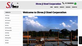 What Shreejisteelcorp.com website looked like in 2020 (3 years ago)