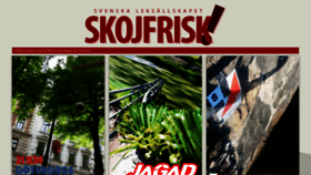 What Skojfrisk.se website looked like in 2020 (3 years ago)