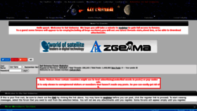 What Sat-universe.com website looked like in 2020 (3 years ago)