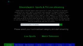 What Stream2watch.com website looked like in 2020 (3 years ago)