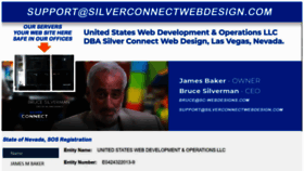 What Silverconnectwebdesign.com website looked like in 2020 (3 years ago)
