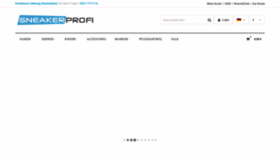 What Sneakerprofi.de website looked like in 2020 (3 years ago)