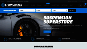What Springrates.com website looked like in 2020 (5 years ago)