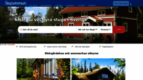 What Stugsommar.se website looked like in 2020 (3 years ago)