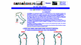 What Sardaigne.fr website looked like in 2020 (3 years ago)