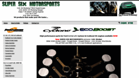 What Supersixmotorsports.com website looked like in 2020 (3 years ago)