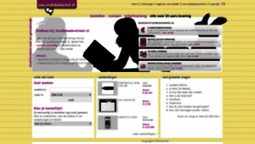 What Studieboekwinkel.nl website looked like in 2020 (3 years ago)