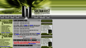 What Sultanhost.com website looked like in 2020 (3 years ago)