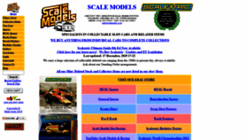 What Scalemodels.co.uk website looked like in 2020 (3 years ago)