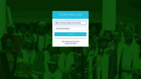 What Studentportal.gaposa.edu.ng website looked like in 2020 (3 years ago)
