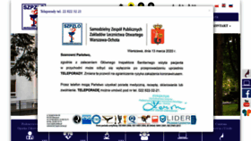 What Szpzlo-ochota.pl website looked like in 2020 (3 years ago)