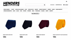 What Sklephenders.pl website looked like in 2020 (4 years ago)