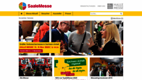 What Saalemesse.de website looked like in 2020 (3 years ago)