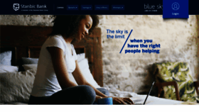 What Stanbicbluesky.co.zm website looked like in 2020 (3 years ago)