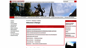 What Stadt-ratingen.de website looked like in 2020 (3 years ago)