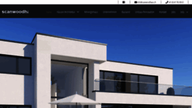 What Scanwoodhaus.ch website looked like in 2020 (3 years ago)