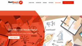 What Startboard.nl website looked like in 2020 (3 years ago)