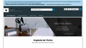 What Shops365.de website looked like in 2020 (3 years ago)