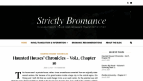What Strictlybromance.com website looked like in 2020 (3 years ago)