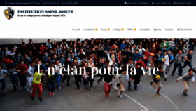 What Stjoseph-grenelle.fr website looked like in 2020 (3 years ago)