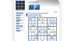 What Sudokuonline.hu website looked like in 2020 (3 years ago)