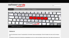 What Safeserver.de website looked like in 2020 (3 years ago)