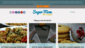 What Supermomnocape.com website looked like in 2020 (3 years ago)