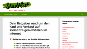 What Staedte-server.de website looked like in 2020 (3 years ago)