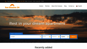 What Sunseasons24.pl website looked like in 2020 (4 years ago)