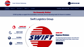 What Swiftcouriers.com website looked like in 2020 (3 years ago)