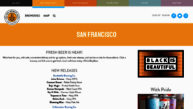 What Sfbrewersguild.org website looked like in 2020 (3 years ago)