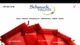 What Schmuckpalast.ch website looked like in 2020 (3 years ago)