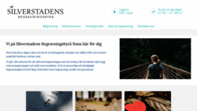 What Silverstadens.se website looked like in 2020 (3 years ago)