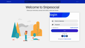 What Snipesocial.co.uk website looked like in 2020 (3 years ago)