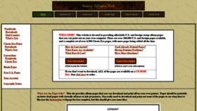 What Stampalbums.com website looked like in 2020 (3 years ago)