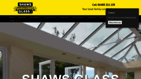 What Shawsglass.co.uk website looked like in 2020 (3 years ago)