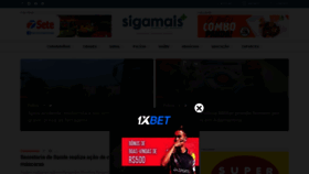 What Sigamais.com website looked like in 2020 (3 years ago)
