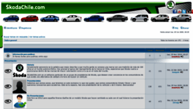 What Skodachile.com website looked like in 2020 (5 years ago)